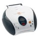 LENCO Radio FM stéréo avec CD, blanc SCD-24 white