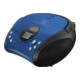 LENCO UKW-Radio m.CD stereo,blau/schwarz SCD-24 blue/black-3