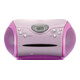 Lenco UKW-Radio mit CD SCD-24 pink stereo
