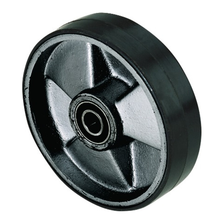 Lenkrad PU Naben-L.43mm Rad-B.50mm D.200mm Ku.-Felge PFAFF