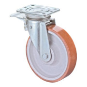 Lenkrolle fest 125mm Lg Kschwer verz Gussfelge-1