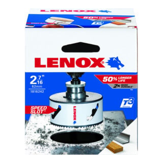 LENOX Bi-Metall Lochsäge T3 Speed Slot 62mm