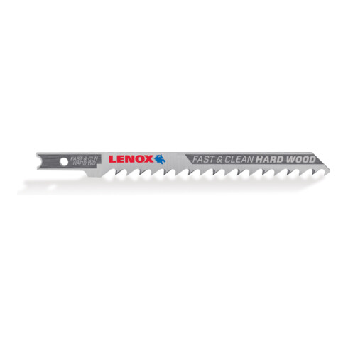 LENOX Bi-Metall Stichsägeblatt 102 x 8 x 1,5mm 6ZPZ, U-Schaft, für hartes Holz (9,5-44,5mm)