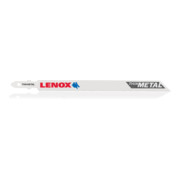 LENOX Bi-Metall Stichsägeblatt 133 x 10 x 0,9mm, T-Schaft, für Metall und Metallrohre