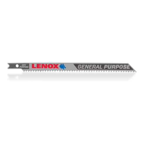 LENOX Bi-Metall Stichsägeblatt 133 x 10 x 1,3mm 10ZPZ, U-Schaft, für Universalanwendungen (<88,9mm)