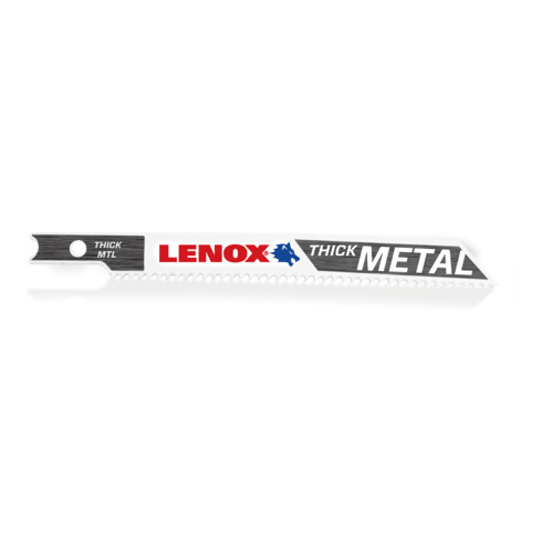 LENOX Bi-Metall Stichsägeblatt 92 x 10 x 0,9mm, U-Schaft, für Metall