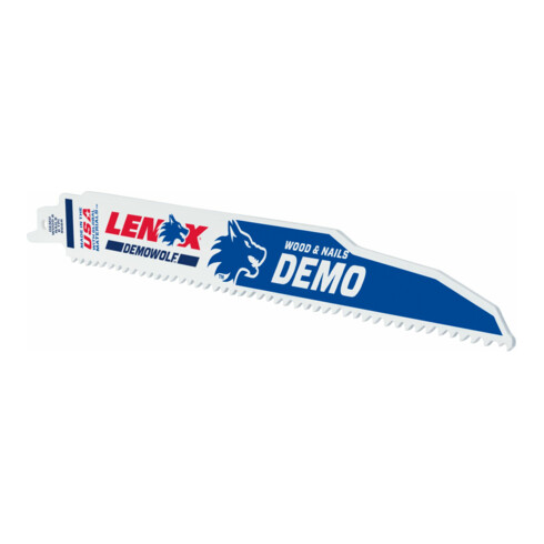 LENOX BIM lame de scie alternative pour bois à clous 229 x 22 x 1,6mm