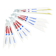 LENOX BIM reciprozaagbladset 13 delig voor metaal 3 x 614R, 3 x 618R, 2 x 818G, 3 x 818R, 2 x 960R