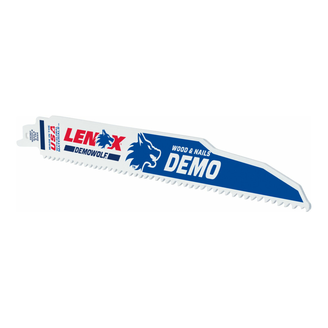 LENOX BIM-Säbelsägeblatt für Holz mit Nägeln 229 x 22 x 1,6mm
