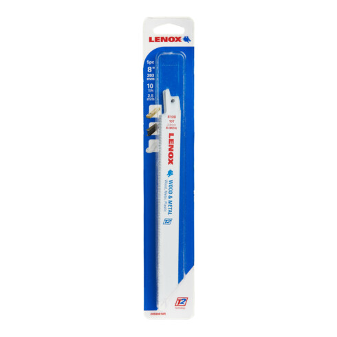 LENOX BIM-Säbelsägeblatt für Universalanwendungen 203 x 19 x 1,3mm