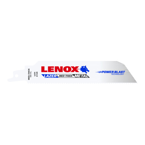 LENOX BIM-Säbelsägeblatt Metall für Baustähle und alle Metalle