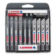 LENOX decoupeerzaagbladen set Universeel 10 delig, U-schacht, incl. doos: 2 x C450U, 2 x C416U, 2 x C320US, 2 x B314U, 2 x B324U-1