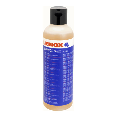LENOX Huile lubrifiante Protool 12 x 200ml