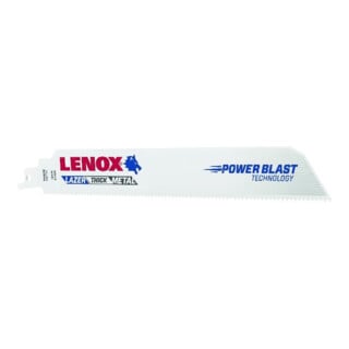 LENOX Lame de scie sabre 229x25x1,1mm 10 dents, pack de 5 pièces