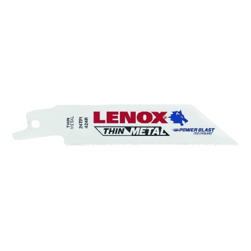 LENOX Lame de scie sabre 305x19x0,9mm 18 dents, pack de 5 pièces