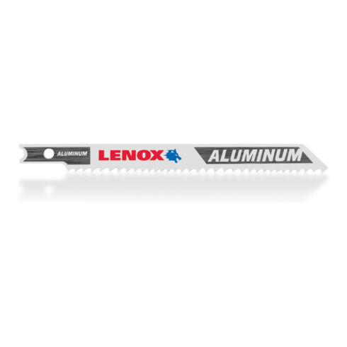 LENOX lame de scie sauteuse bimétallique 102 x 10 x 1,3mm 8ZPZ, arbre en U, pour métal et aluminium (4,8-15,9mm)