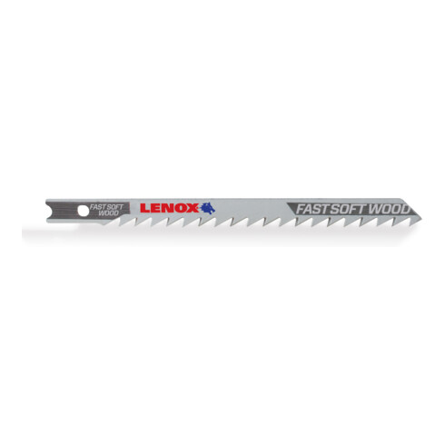 LENOX lame de scie sauteuse en carbone 102 x 8 x 1,5mm 6ZPZ, arbre en U, pour bois tendre (6,4-50,8mm)