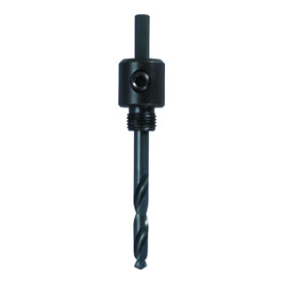 LENOX mandrin à dégagement rapide SNAP BACK pour scies cloche 14,3-30,2mm, tige de type 3 faces >6,4mm, foret pilote interchangeable, tige 3 faces