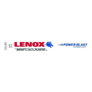 LENOX Säbelsägeblatt 305x19x1,3mm 10/14Zähne Pack a 5 Stück