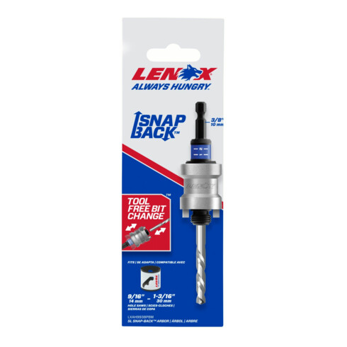 Lenox Schnellwechselhalter Lochsägen 14-30mm