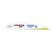 LENOX TiN lame de scie alternative pour travaux de démolition 152 x 22 x 1,6mm-1