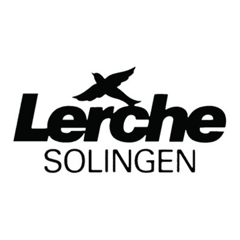 Lerche Universalschere 45119 19cm rostfrei Kunststoffgriff sw