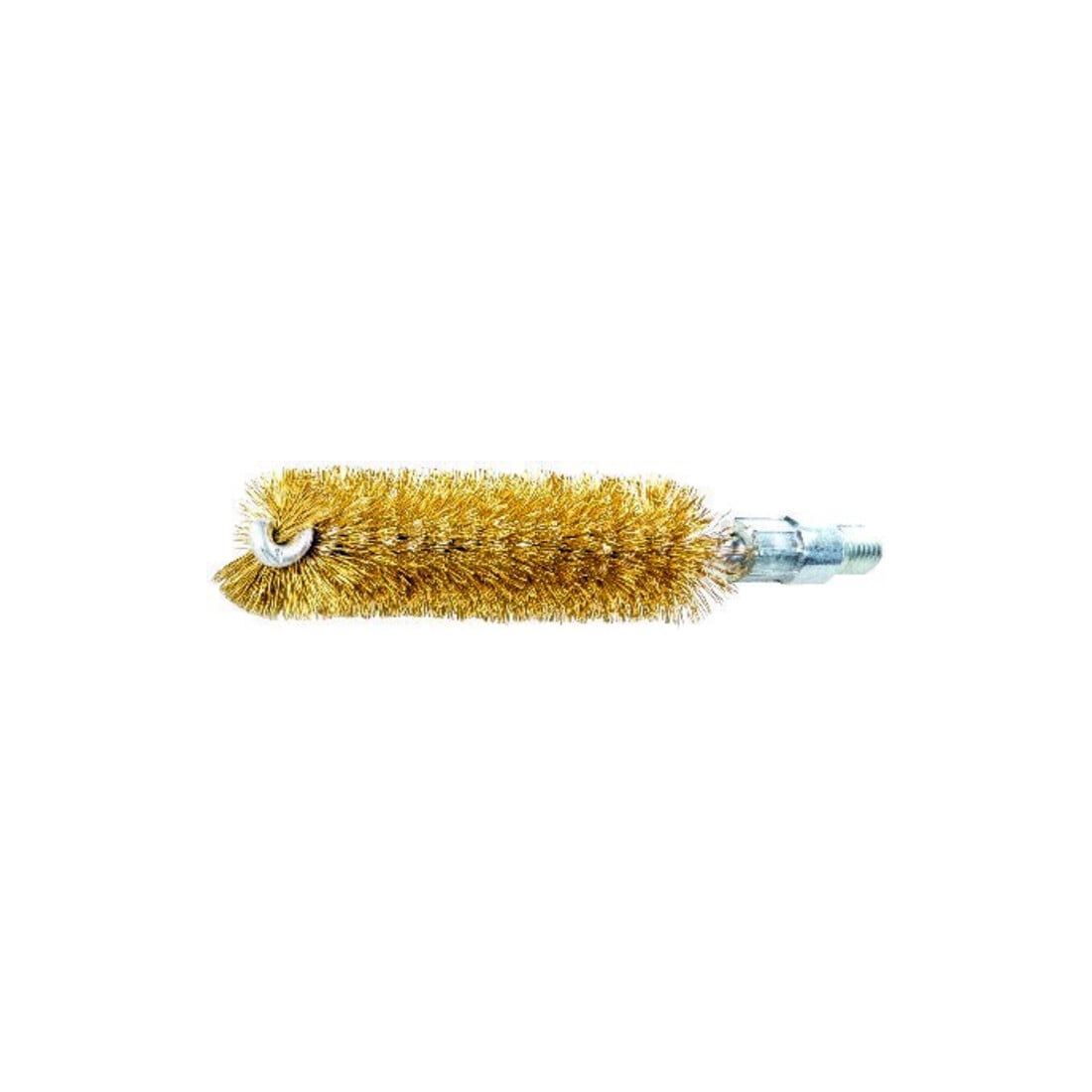 LESSMANN Brosse à tuyau L.115mm D.18mm fil laiton ondulé, poils L.80mm
