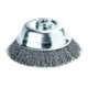 Lessmann Brosse boisseau Fil d’acier 0,35 mm,⌀ brosse: 80 mm-1