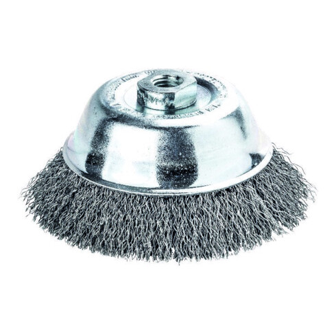 Lessmann Brosse boisseau Fil d’acier 0,35 mm,⌀ brosse: 80 mm