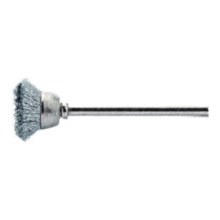 Lessmann Brosse boisseau miniature Fil d’acier 0,10 mm,⌀ brosse: 15 mm