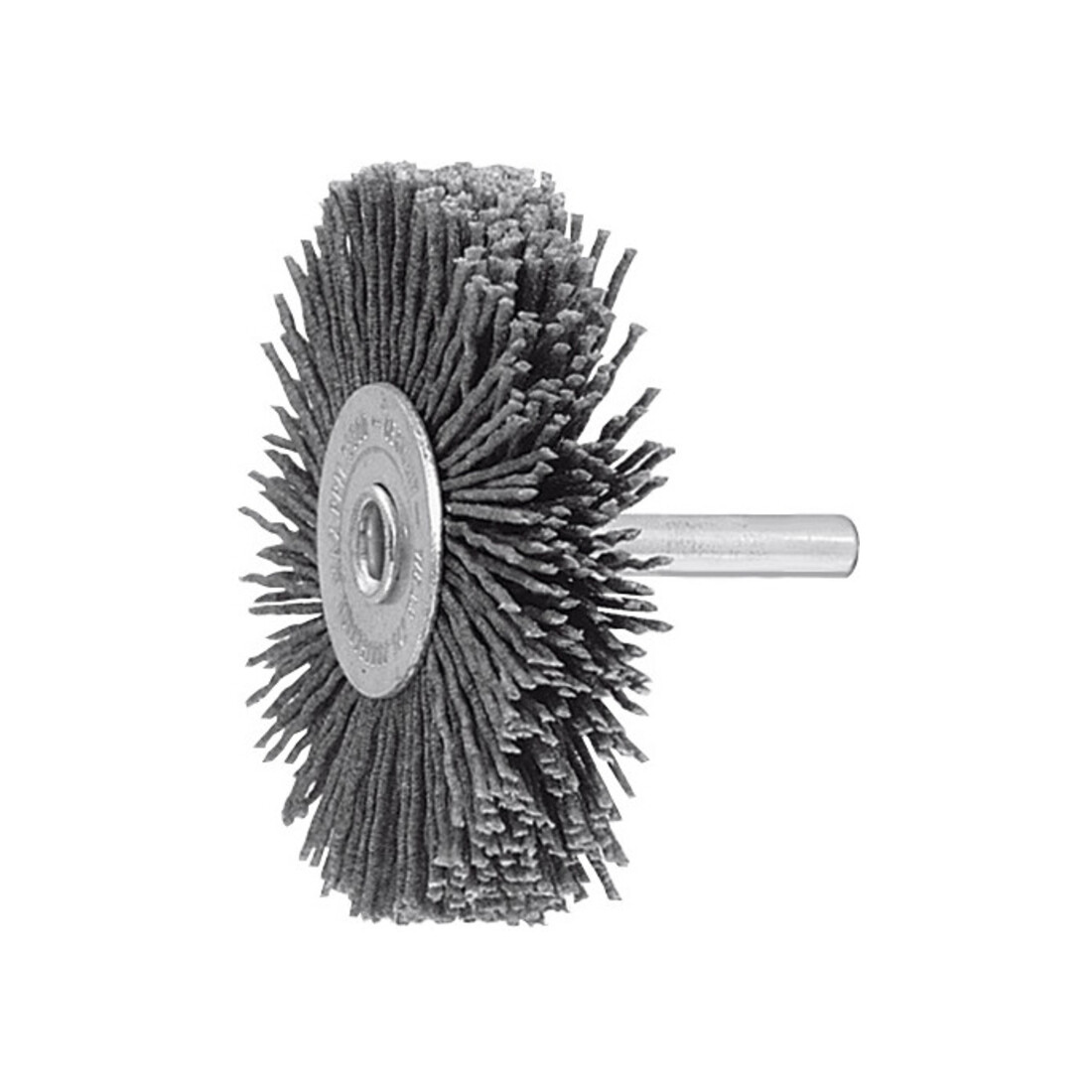 Lessmann Brosse circulaire sur tige micro-abrasive, SiC grain 120,⌀ brossexlargeur brosse: 50X10 mm