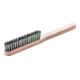 Lessmann Brosse fine inox ondulée 0,15 mm-1