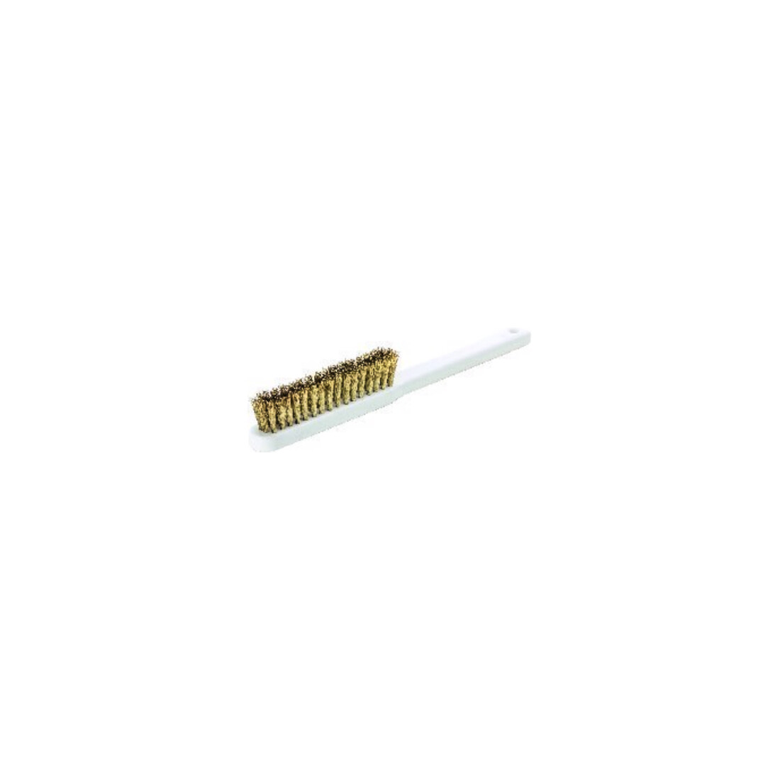 LESSMANN Brosse fine L.225mm fil ondulé en laiton 0,15mm 4 rangs