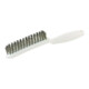 LESSMANN Brosse métallique L.285mm fil acier inox ondulé 0,35mm 4 rangs-1