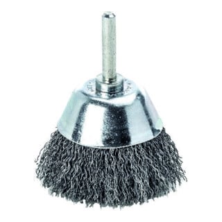 Lessmann Brosse plate manche fil d'acier torsadé 70x0,3mm