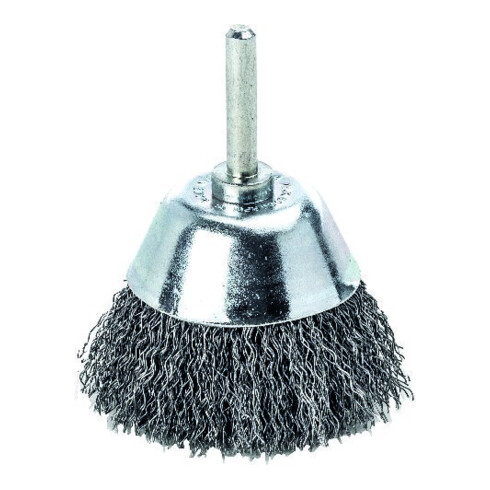 Lessmann Brosse plate manche fil d'acier torsadé 70x0,3mm
