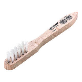LESSMANN Brosse pour bougies d'allumage L.150mm 0,3mm Nylon PA lisse 3 rangs