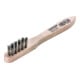 LESSMANN Brosse pour bougies d'allumage L.150mm fil acier inox ondulé 0,15mm 3 rangs-1
