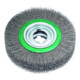 Lessmann Brosseàébavurer fil INOX 0,35 mm,⌀ brossexlargeur brosse: 250X60 mm-1