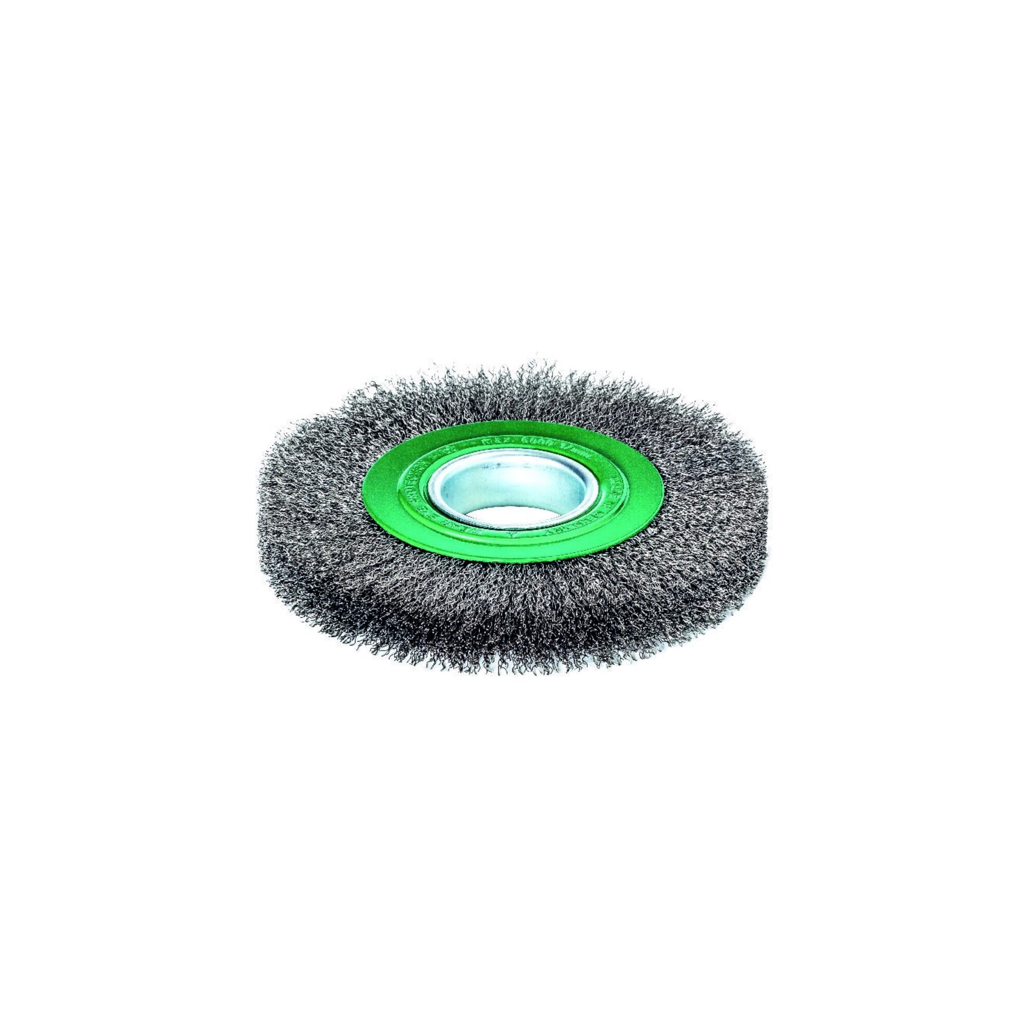Lessmann Draht-Rundbürste (grün) INOX-Draht 0,30 mm, Bürsten- xBesatzbreite: 178X23 mm