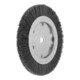 LESSMANN Enkelrijige ronde borstel microschurend, 0,6 mm, SiC 120, Borstel-⌀ D1xborstelbreedte: 250X16 mm-1