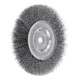 LESSMANN Enkelrijige ronde borstel Staaldraad 0,30 mm, Borstel-⌀ D1xborstelbreedte: 150X14mm-1