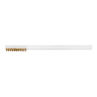 LESSMANN Handdraadborstel extra lang Messingdraad gegolfd 0,35 mm, Aantal rijen: 4