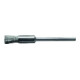 Lessmann Miniatur-Pinselbürste INOX-Draht 0,10 mm, Bürsten-⌀ 5 mm-1