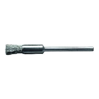 Lessmann Miniatur-Pinselbürste Stahldraht 0,10 mm, Bürsten-⌀ 5 mm