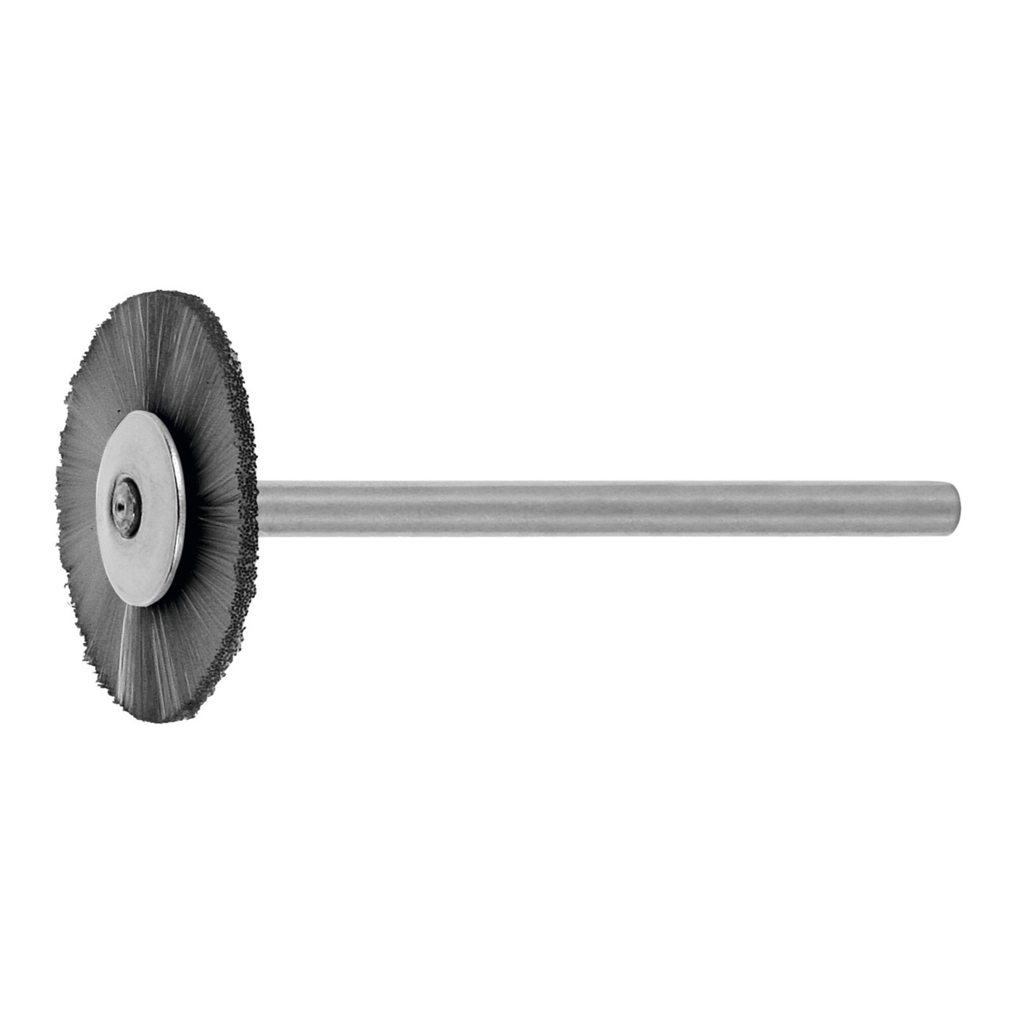 Lessmann Miniatur-Rundbürste Naturborsten (schwarz), Bürsten- xBürstenbreite: 22X2 mm