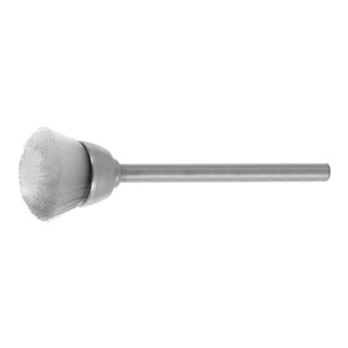 LESSMANN Miniatuurkomborstel Nylon 0,15 mm, Borstel-⌀ D1: 15 mm