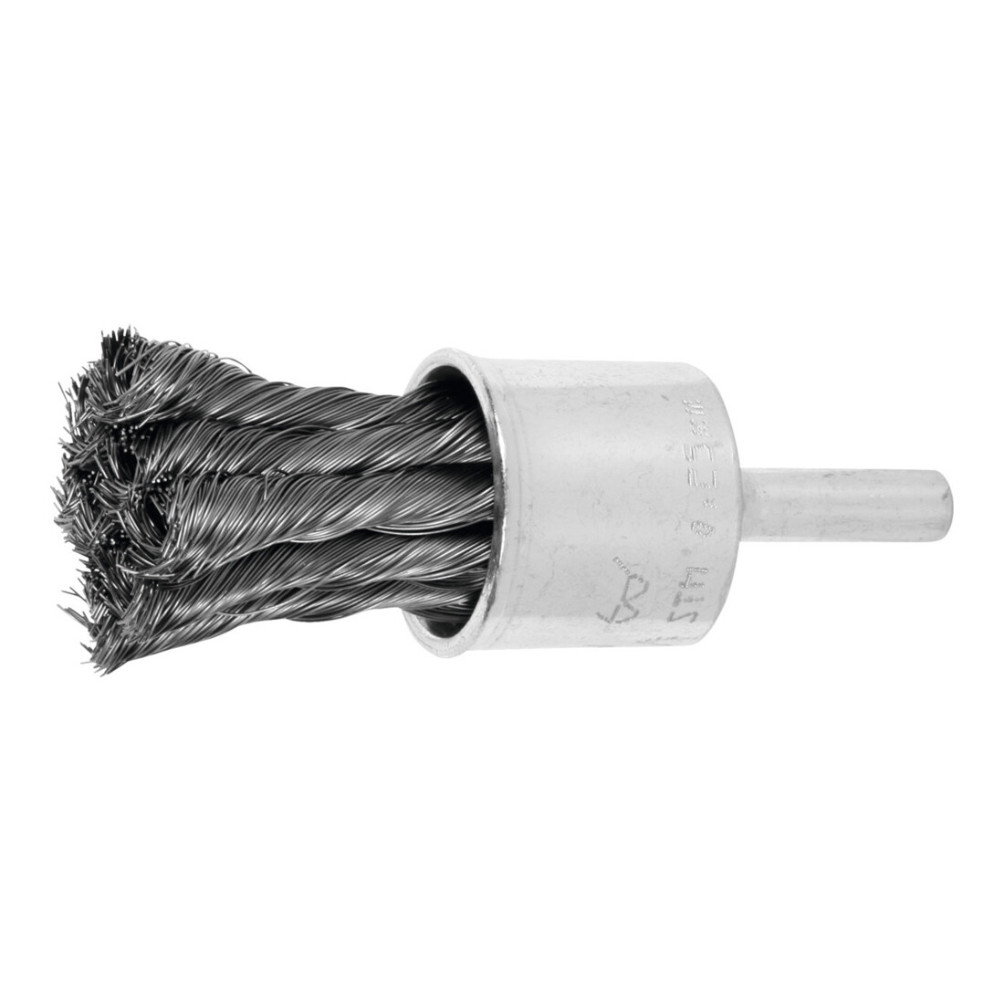 LESSMANN Penseelborstel met gedraaide draad staaldraad, Borstel-⌀ D1x borsteldraaddikte: 22X0,25 mm