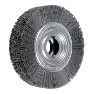 LESSMANN Ronde afbraamborstel microschurend, 1,1 mm, SiC 120, Borstel-⌀ D1xbezettingsbreedte L1: 250X60 mm