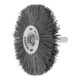 LESSMANN Ronde borstel op stift microschurend, SiC korrel 320, Borstel-⌀ D1xbezettingsbreedte L1: 70X10 mm